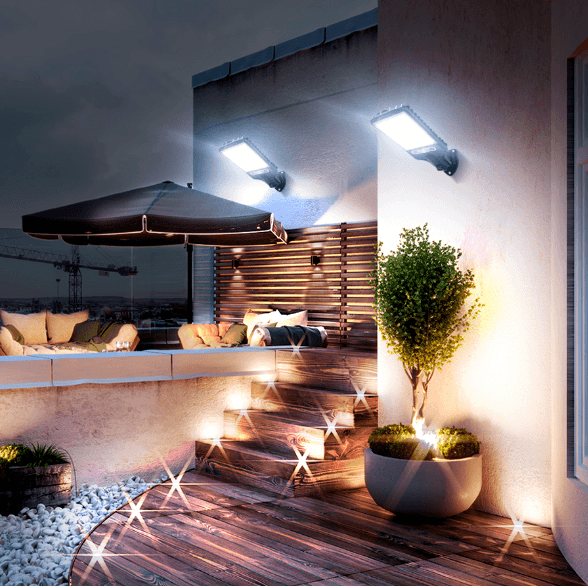 Refletor Solar com Sensor de Presença - Eco PowerLight